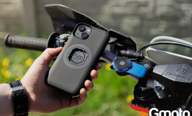 support smartphone pour moto